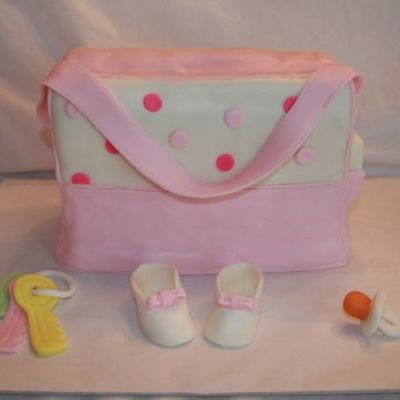 Diaper Bag Cake
