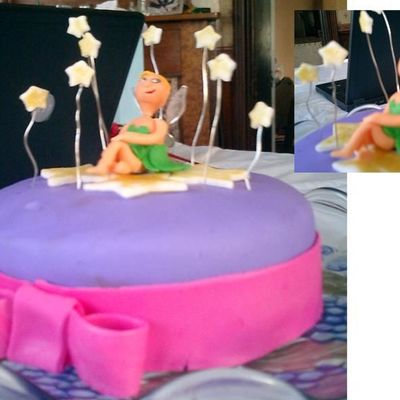 Tinkerbell Birthday Cake
