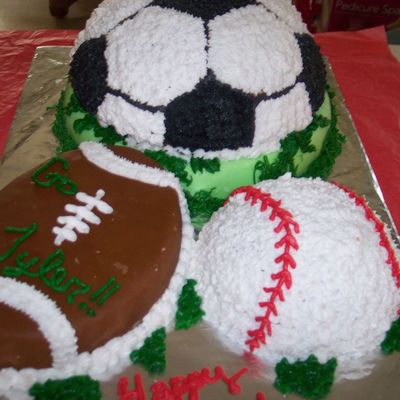 Soccer, Baseball, And Football