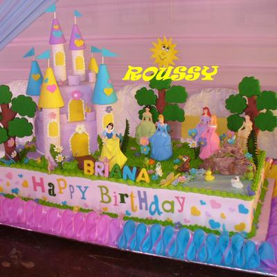 Torta Princesas Disney