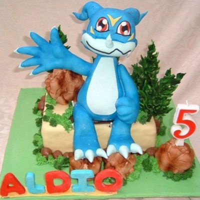Digimon Cake