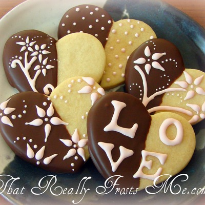 Chocolate Dipped Valentines