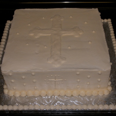 Baptism Cake
