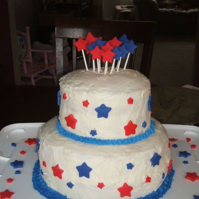 4Th Of July Independance Day Cake
