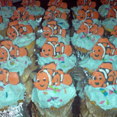 Nemo Runout Cupcakes