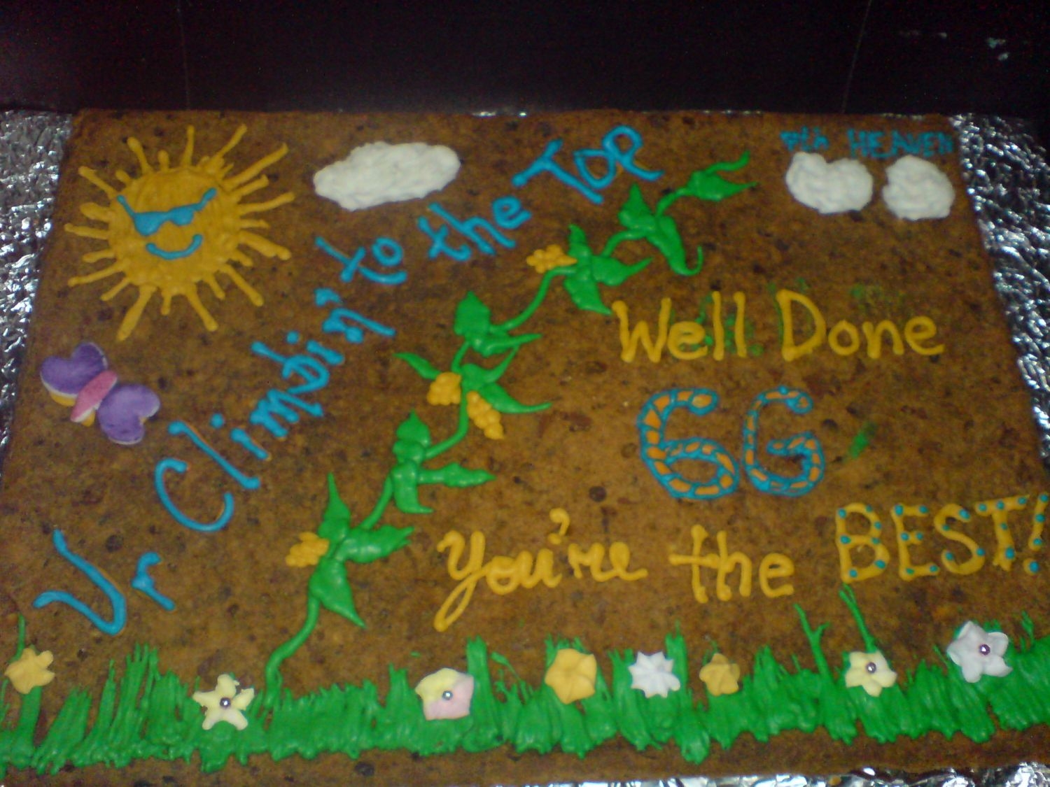 Chocolate Chip Cookie Cake