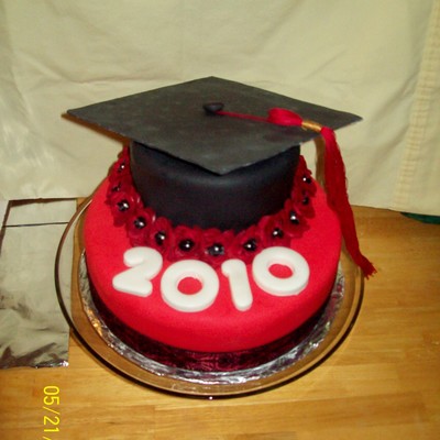 Black And Red Graduation