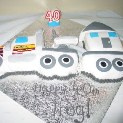 My Husband's 40Th Birthday Cake
