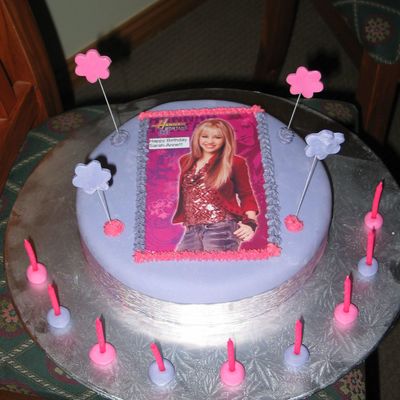 Hannah Montana Birthday Cake