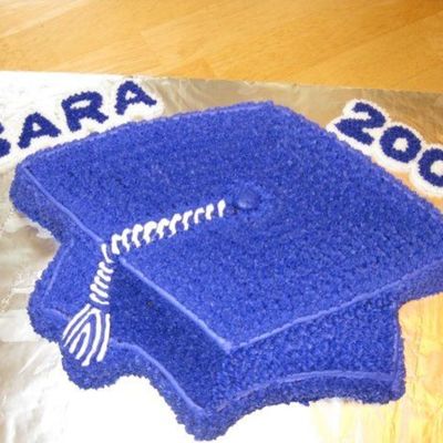 Purple Grad 2009 Cake