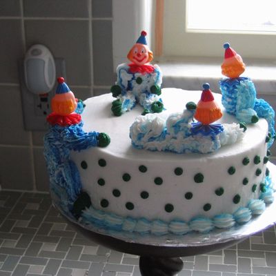 Clown Cake From Wilton 1