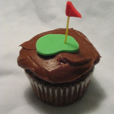 Golf Cupcake