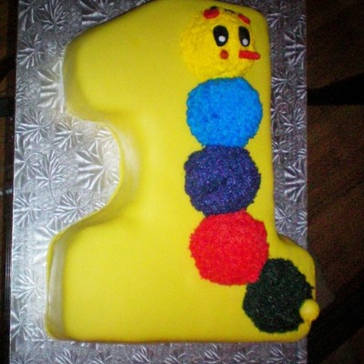 First Birthday Cake Baby Einstein Catipillar