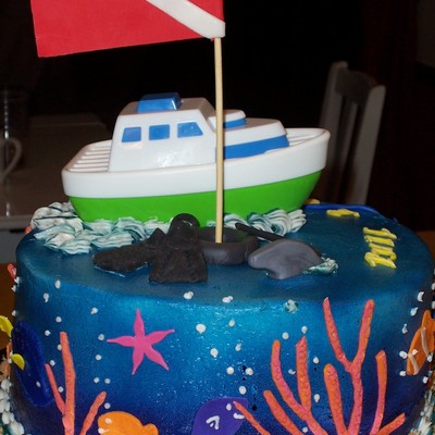 Scuba Cake Take 1
