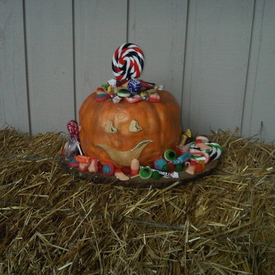 Jack-O-Lantern Cake