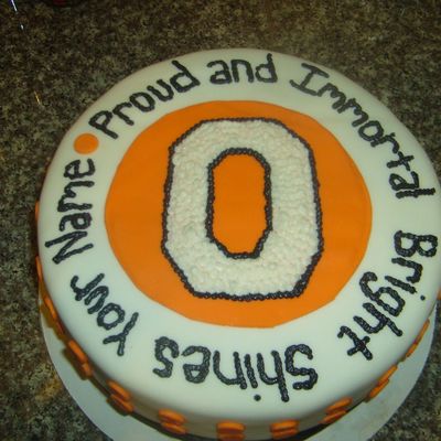 Osu Graduation Cake