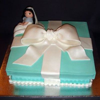 Tiffany's Gift Box Cake