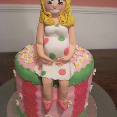 Pregnant Gumpaste Girl