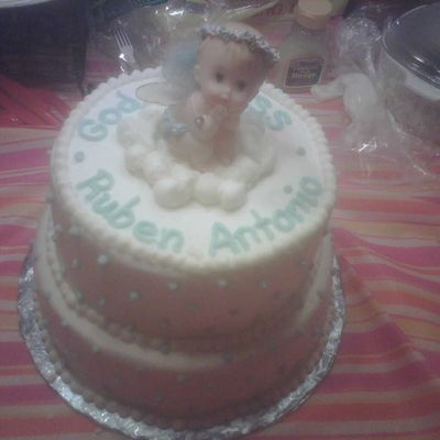 Baptism Angel On A Cloud