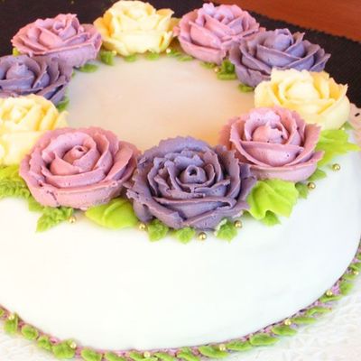 Butter Cream Roses