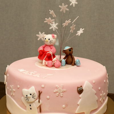Hello Kitty Cake