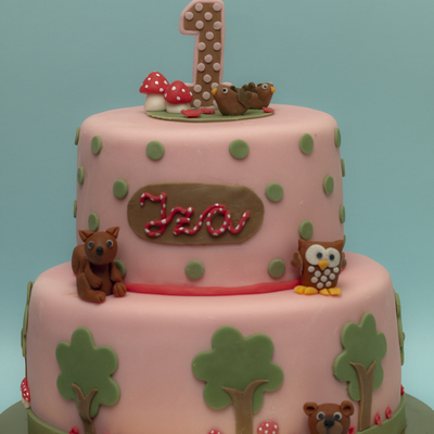 Forrest Friends Cake