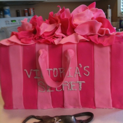 Victoria Secret Bag Cake