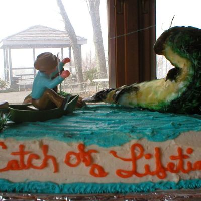 Fish Grooms Cake