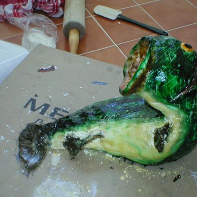 Grooms Fishing Cake Topper