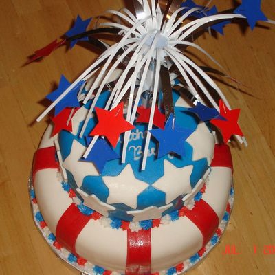 4Th Of July Cake