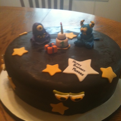 Monster Birthday Cake