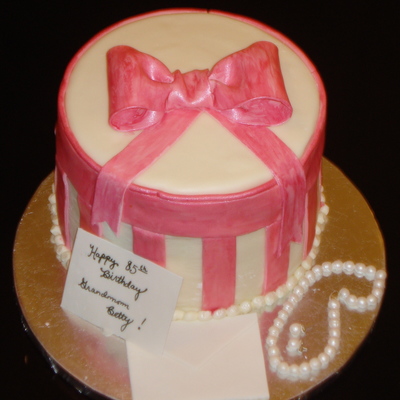 Hat Box Cake