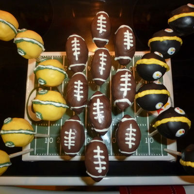 Super Bowl Xlv Cake Pops