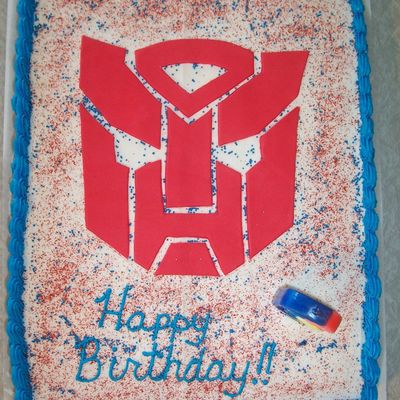 Transformer Cake
