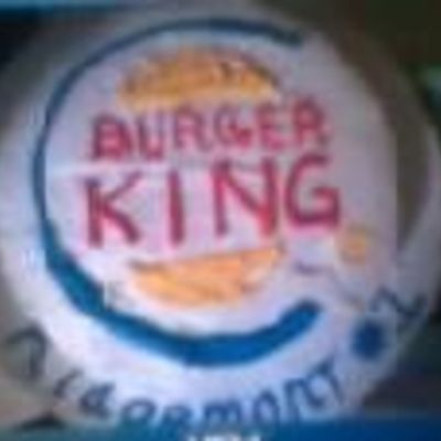 Burger King Last Day Cake