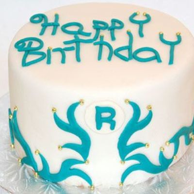 Happy Birthday Wavy Pattern