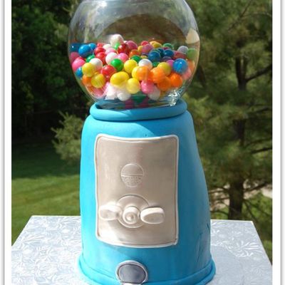 Gumball Machine Cake