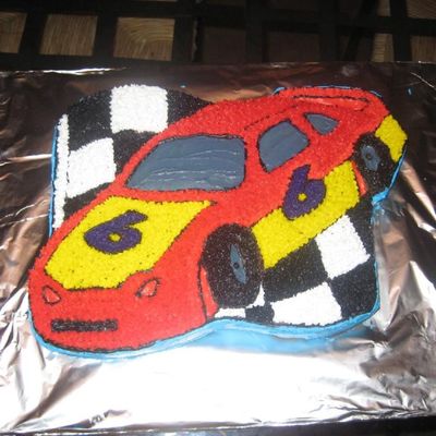 Race Car Birthday Cake