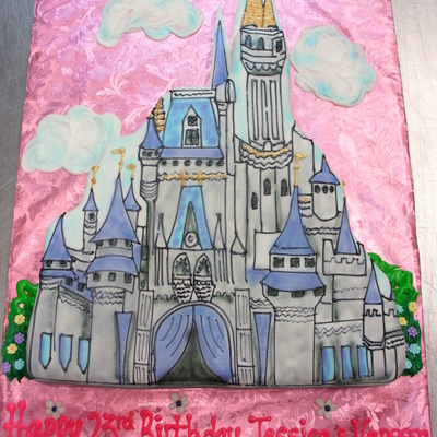 2D Castle Cake
