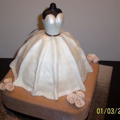 Jen's Bridal Shower Cake