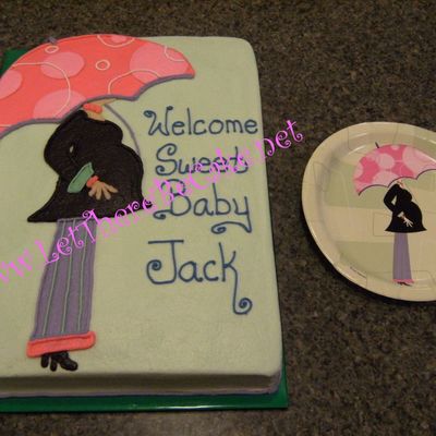 Pegnant Mom With Umbrella