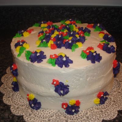 Flower Birthday Cake