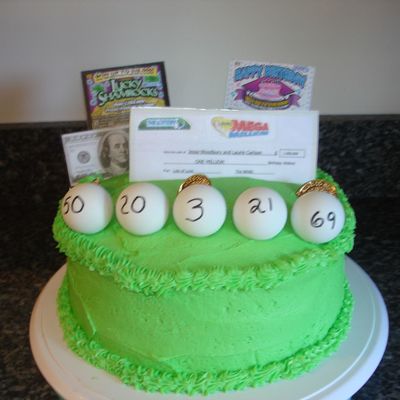 Lottery Cake