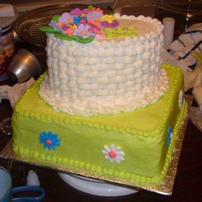 Baptism Cake For My Niece