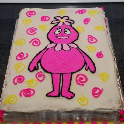 Foofa Cake For My Daughter's 2Nd Birthday