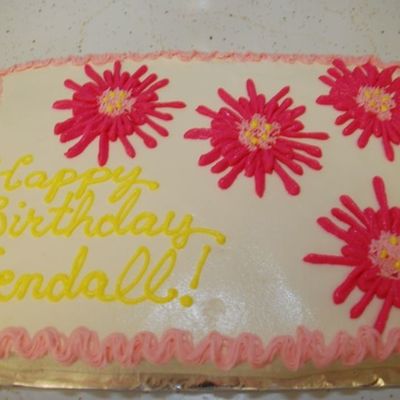 10 Year Old Girl's Birthday Cake