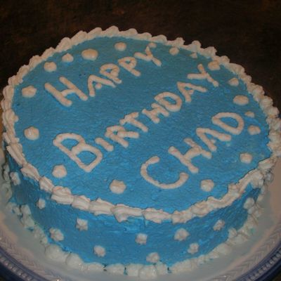 Buttercream Birthday Cake