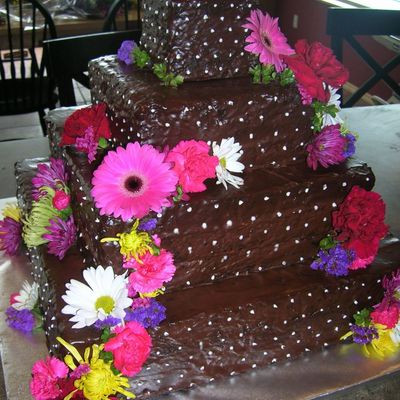 Chocolate Wedding Cake