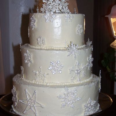 Snowflake Cake