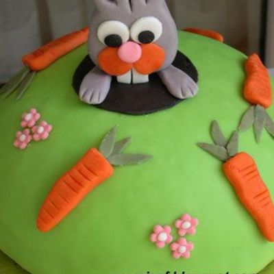 Rabbit House Cake